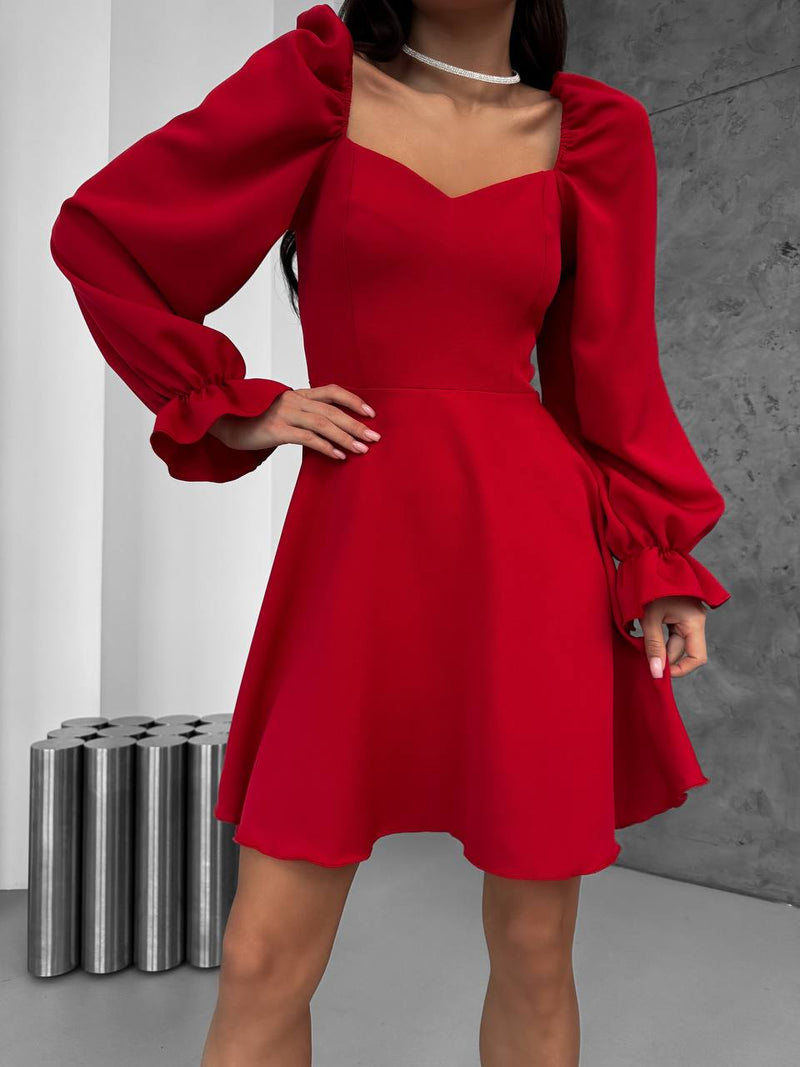 Maeve Cocktail Dress Red