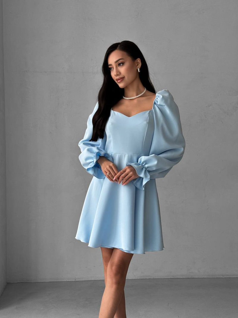 Maeve Cocktail Dress Baby Blue