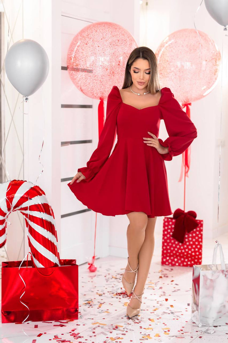 Maeve Cocktail Dress Red