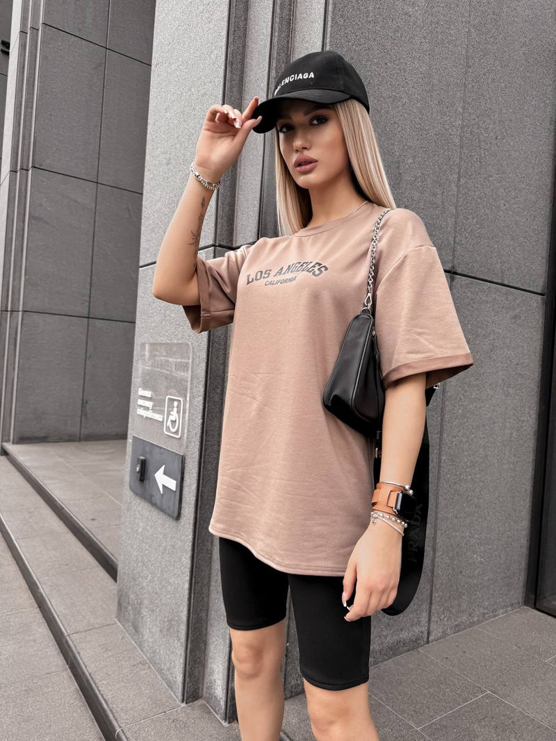 Loose Tee + Bike Shorts