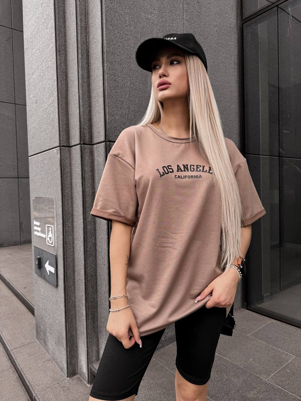 Loose Tee + Bike Shorts