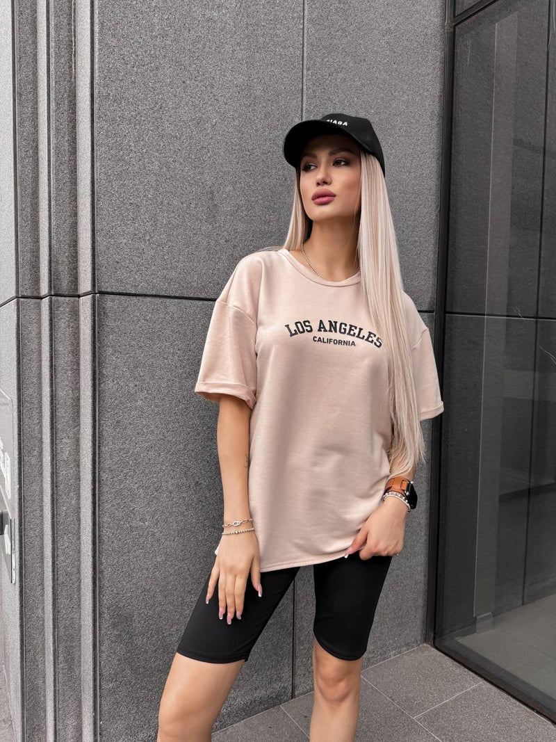 Loose Tee + Bike Shorts