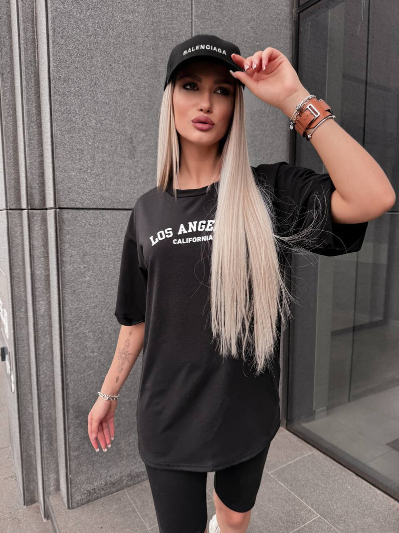 Loose Tee + Bike Shorts