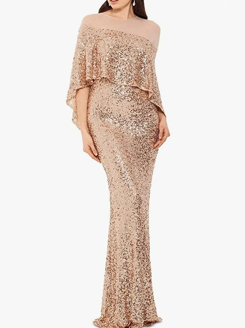 Sequin Arabic Style Dress